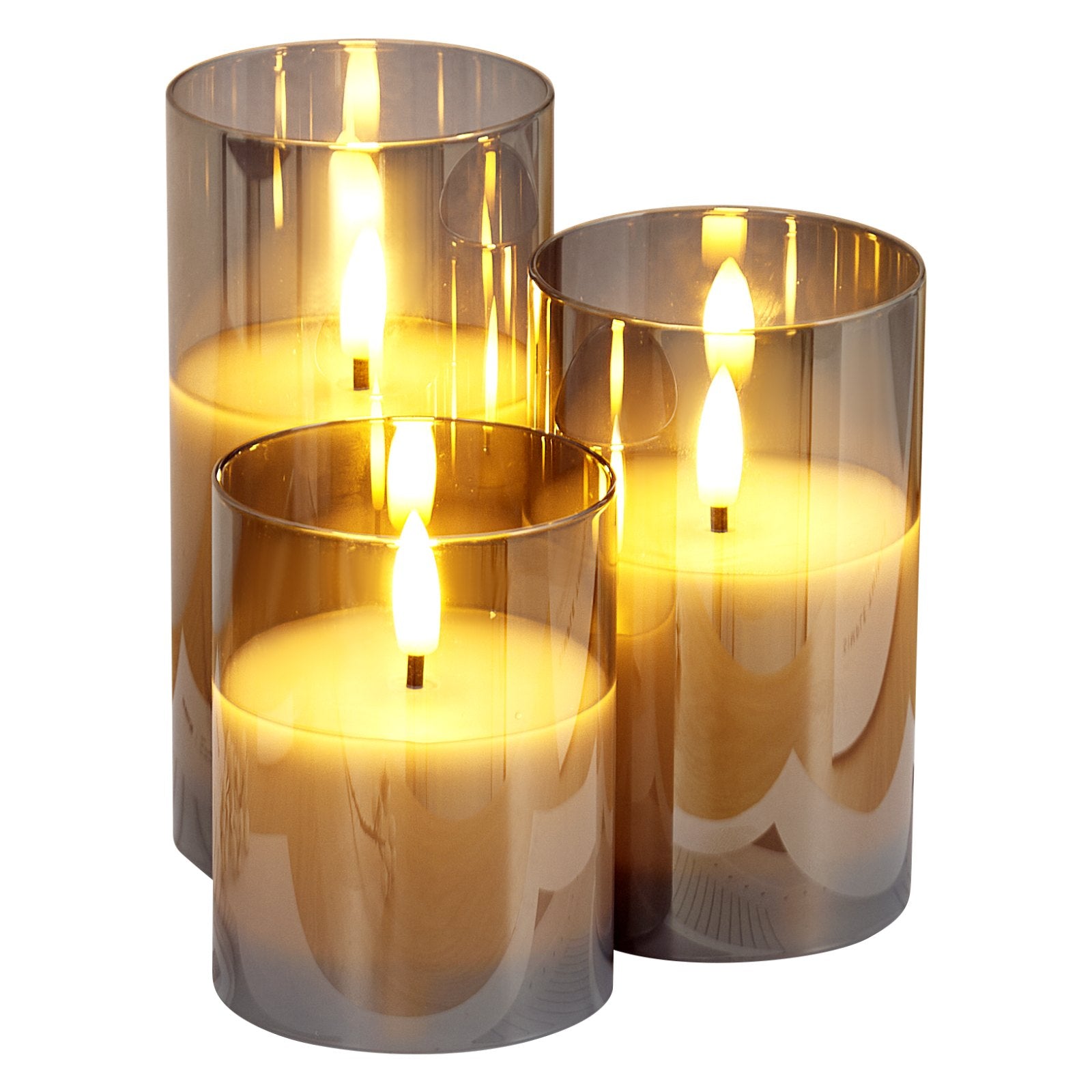 Flameless LED Candles 3 Pack – Battery Operated Candles with Remote Control