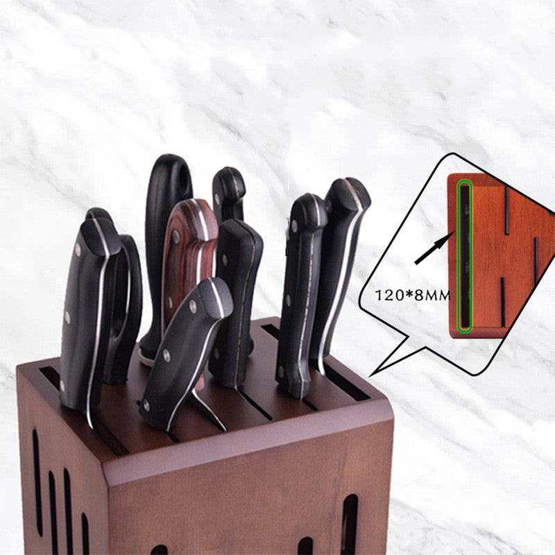Household Kitchen Knife Holder – Wall-Mounted Ventilated Knife Holder