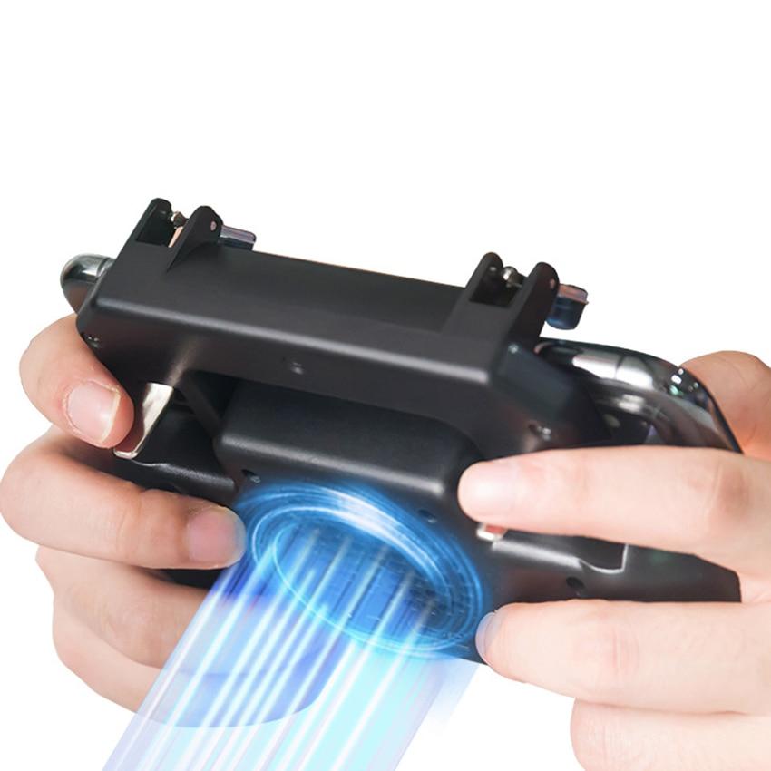 5 in 1 Mobile Gaming Controller with Fan and Power Bank