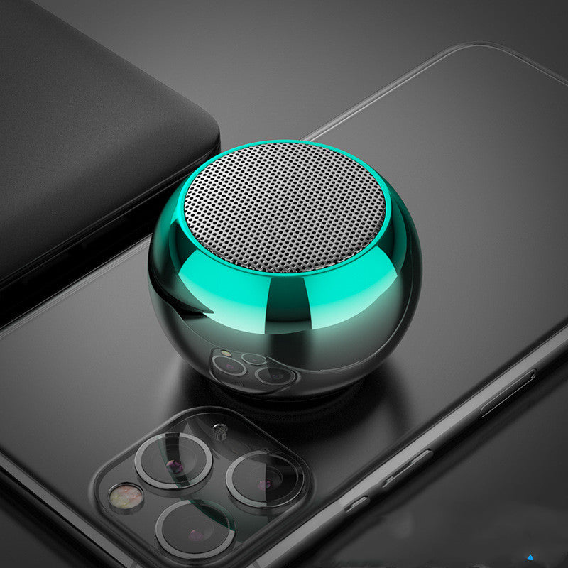 M3 Colorful Wireless Bluetooth Speaker – 3D Mini Electroplating Round Speaker