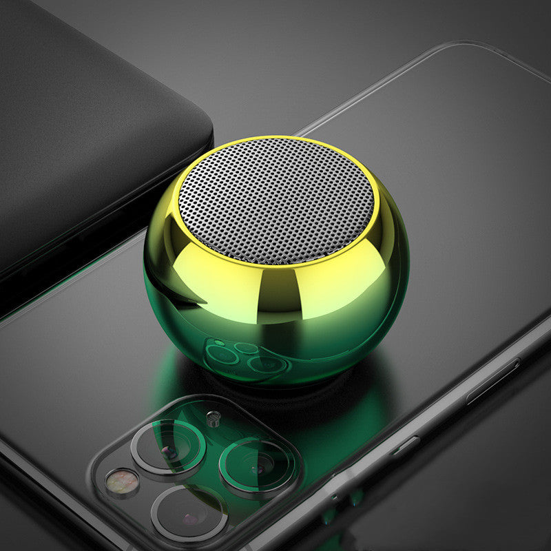 M3 Colorful Wireless Bluetooth Speaker – 3D Mini Electroplating Round Speaker