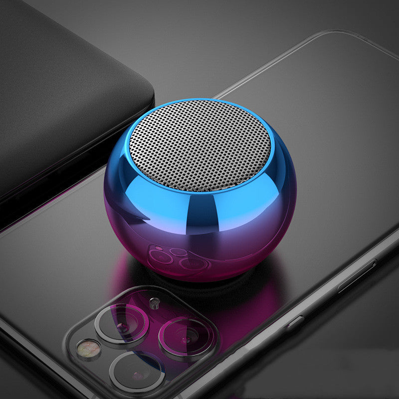 M3 Colorful Wireless Bluetooth Speaker – 3D Mini Electroplating Round Speaker