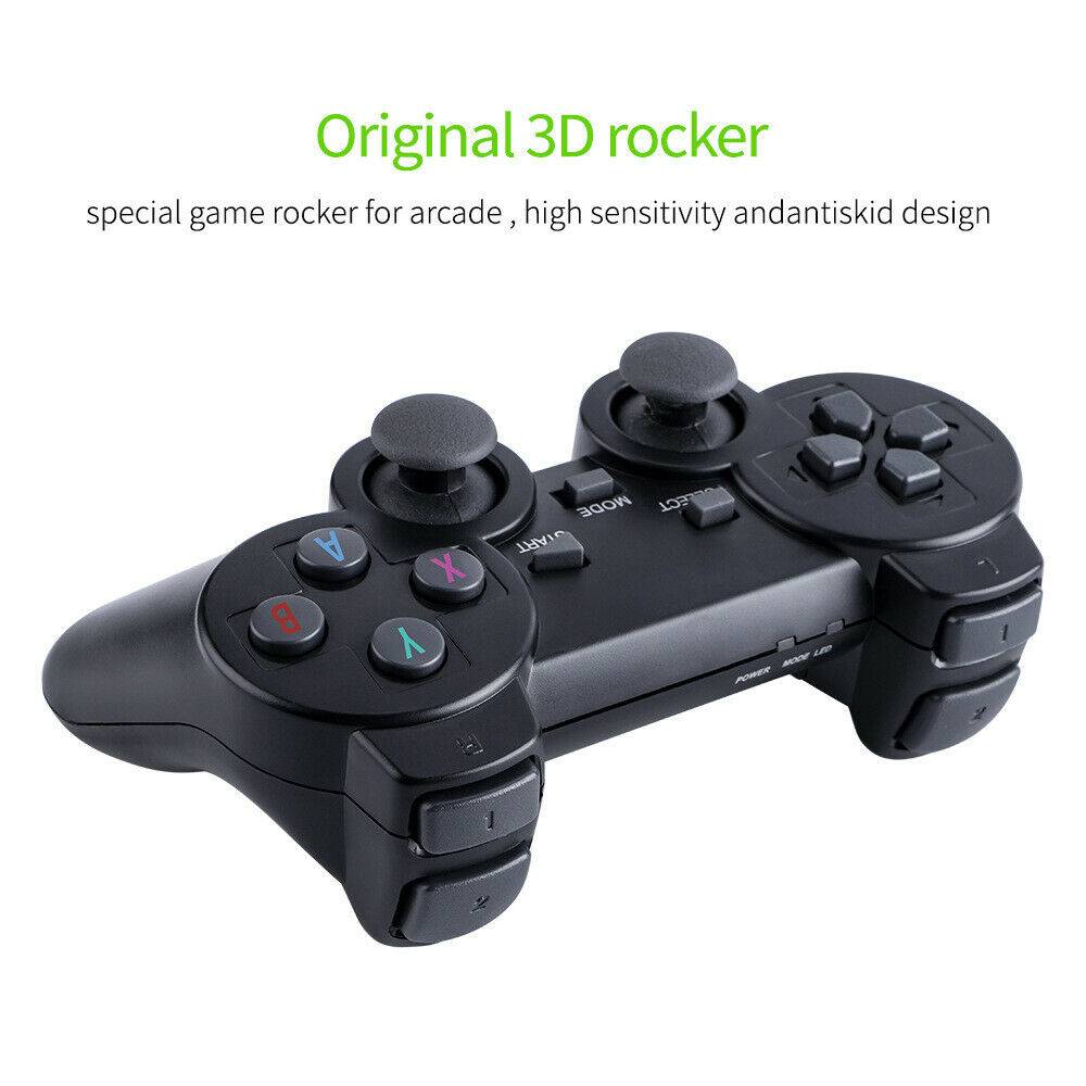 HDMI TV Video Game Stick Retro Gaming Console with Wireless Controllers