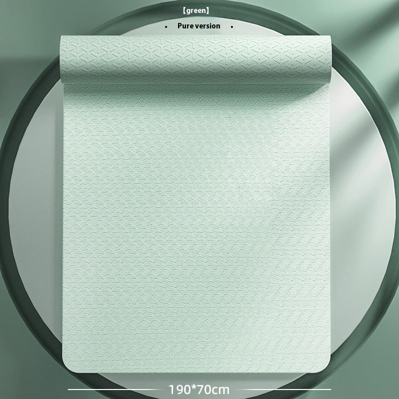 Fitness Training Non-Slip Gymnastic Mat – TPE Yoga Mat