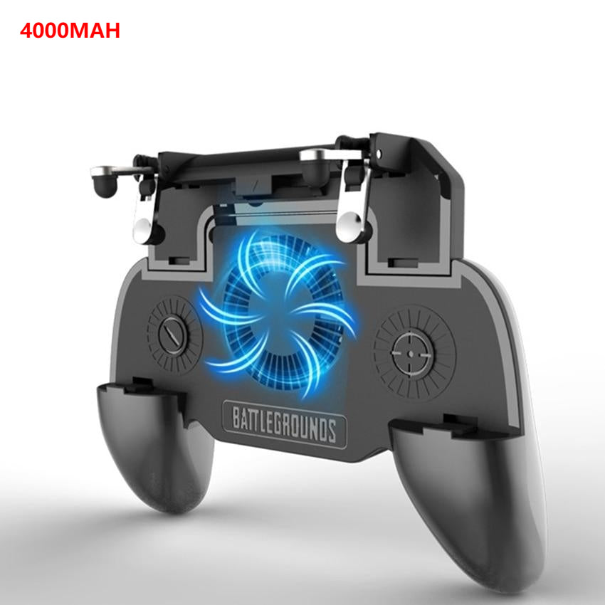 5 in 1 Mobile Gaming Controller with Fan and Power Bank