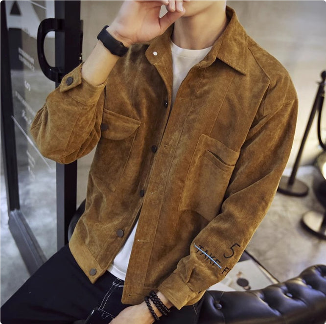 Men’s Single Breasted Slim Jacket