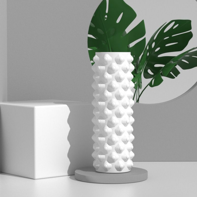 Spiked Club Muscle-Relaxing Tool Massage Fitness Roller – Foam Roller & Ring Massager