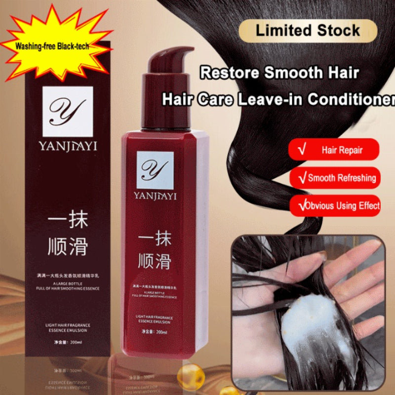 Leave-In Smooth & Stretch Hair Care Serum – Floral Fragrance
